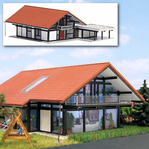 Busch 8246 - Modern House with Carport