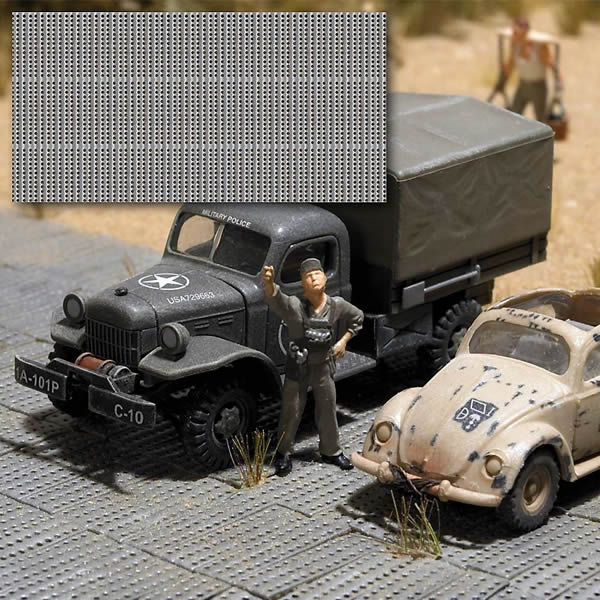 Busch 9604 - Decor sheets »Traction Plates«