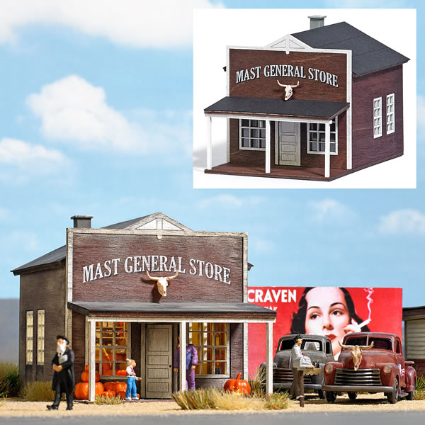 Busch 9725 - False-Front Wood General Store