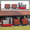 Starter set with 2 brick tansport wagons