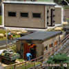 Narrow Gauge Railroad Locomotive Shed