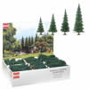 130 pine trees and spruces