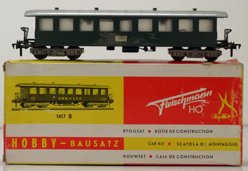 Consignment 1417B - Fleischmann 1417B Passenger Car CFF of the SBB