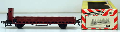 Consignment 1482 - Fleischmann 1482 Flat Car w/ Brakemans cab of the DB