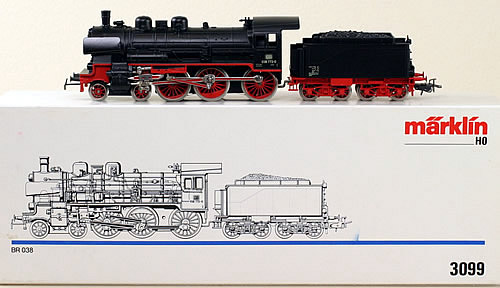 Consignment 3099 - Marklin 3099 German Express Locomotive Class BR38