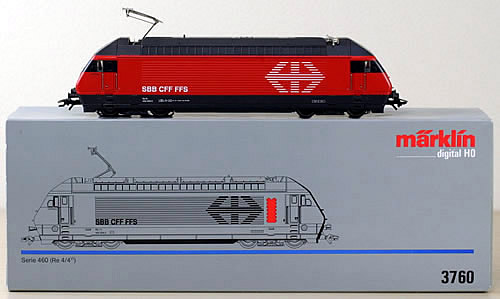 Consignment 3760 - Marklin 3760 Electric Locomotive Series 460 (Re 4/4)