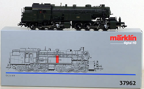 Consignment 37962 - Marklin 37962 Steam Locomotive Gt 2X4/4