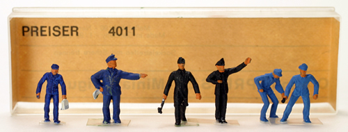 Consignment 4011 - Preiser 4011 Railroad Personnel Figures