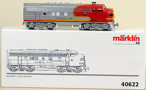 Consignment 40622 - Marklin 40622 Diesel Locomotive EMD F7 Santa Fe