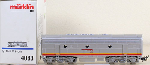 Consignment 4063 - Marklin 4063 Santa Fe EMD F7 B-Unit