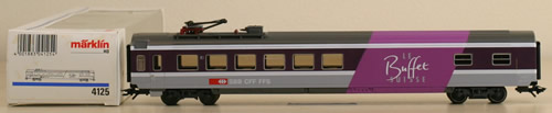 Consignment 4125 - Marklin 4125 Buffet Car SBB