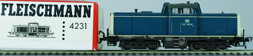 Consignment 4231 - Fleischmann Diesel Locomotive Class 212 of the DB