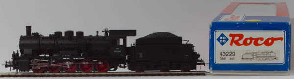 Consignment 43229 - Roco 43229 Austrian Steam Locomotive Class 657 of the OBB