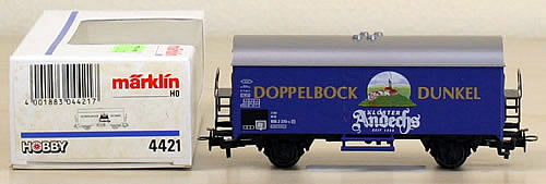 Consignment 4421 - Marklin 4421 -  Freight Car DOPPELBOCK DUNKEL