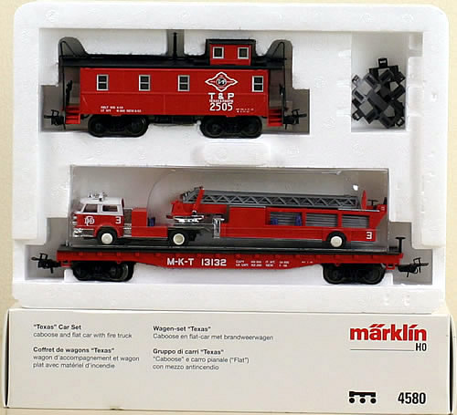 Consignment 4580 - Marklin 4580 TEXAS Car Set 150 Year Anniversary