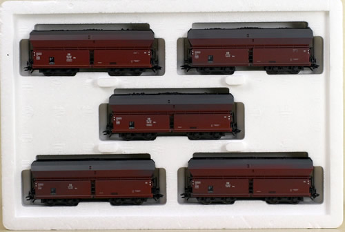 メルクリンMärklin 46245 ホッパー貨車 5両セット（HOゲージ） Consignment 46245 - Marklin 46245 Db Type Oot 167 Coke Transport 5-Car