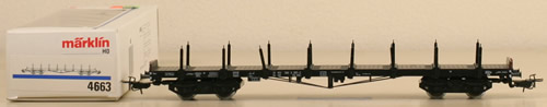 Consignment 4663 - Marklin 4663 - Stake Car DB