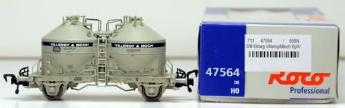 Consignment 47564 - Roco 47564 Silo Car Villeroy & Boch of the DB
