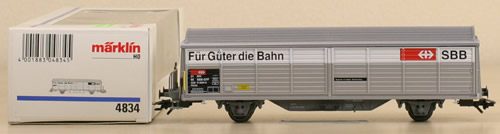 Consignment 4834 - Marklin 4834 Freight Car Fur Guter die Bahn