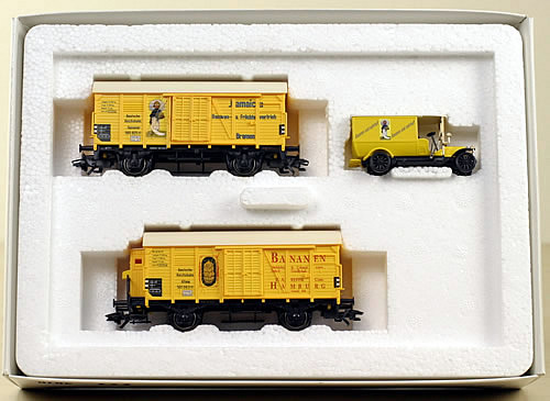 Consignment 4876 - Marklin 4876 DRG Bananen Transport Wagen-Set