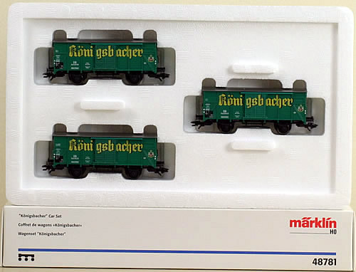 Consignment 48781 - Marklin 48781 Konigsbacher Car Set