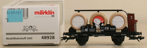 Consignment 48928 - MARKLIN 48928 Wine Barrel Car for Württemberg Wine 