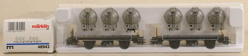 Consignment 48942 - Marklin 48942 Car set with Chemical Containers Von Haus