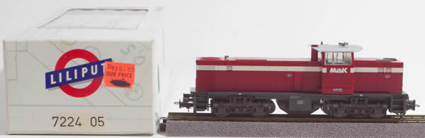 Consignment 722405 - Liliput 722405 Diesel Locomotive MAK