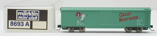 Consignment 8693A - Marklin 8693A - Box Car of the Great Northern