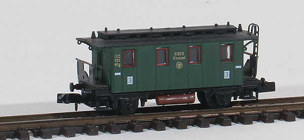 Consignment AR3030 - Arnold Passenger Car 3.Kl. of the DRG