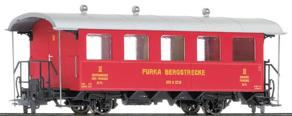 Consignment BE3239284 - Bemo 3239284 - 2nd Class Passenger Wagen B 2204