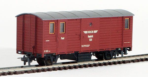 Consignment BE3301 - Bemo German Post Car of the Neustadter Kreisbahn