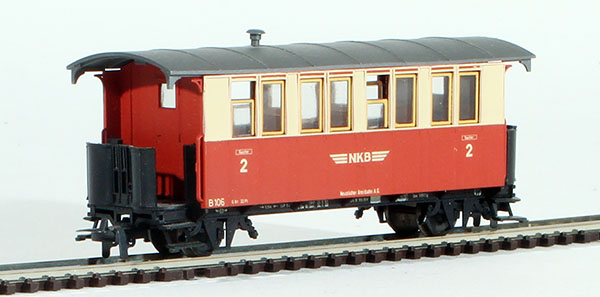 Consignment BE3302 - Bemo German 2nd Class Passenger Car of the Neustadter Kreisbahn