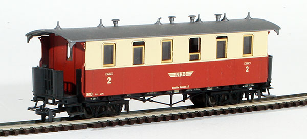 Consignment BE3308 - Bemo German 2nd Class Passenger Car of the Neustadter Kreisbahn