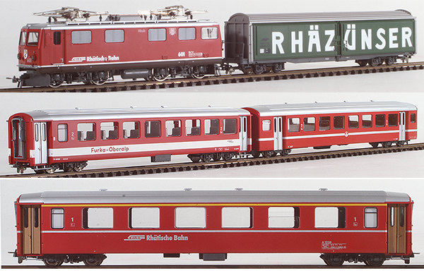 Consignment BE7252120 - Bemo Swiss Glacier Express Starter Set