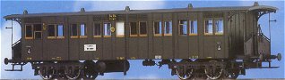 Consignment BR2170 - Brawa 2170 D4i wu 99 4th Class Passenger Coach