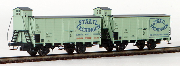 Consignment BR48281 - Brawa 2-Piece German Refrigerator Car Set of the DB