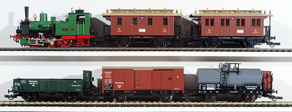 Consignment FL4892 - Fleischmann German 150 Years of Railways in Wurttemberg 6-Piece Train Set