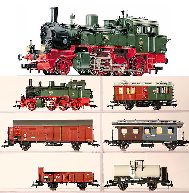 Consignment FL4895 - Fleischmann 4895 Prussian Goods Set