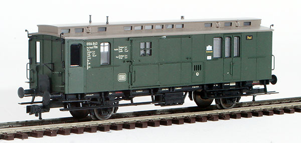 Consignment FL5060 - Fleischmann German Baggage Car of the DB