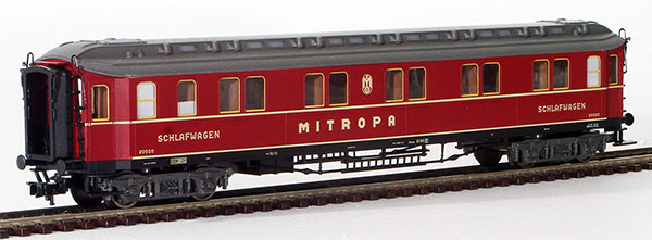 Consignment FL5078 - Fleishmann German Mitropa Sleeping Car of the DRG