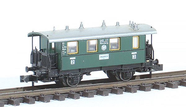 Consignment FL8052 - Fleischmann 2nd/3rd Class Passenger Coach of the DRG