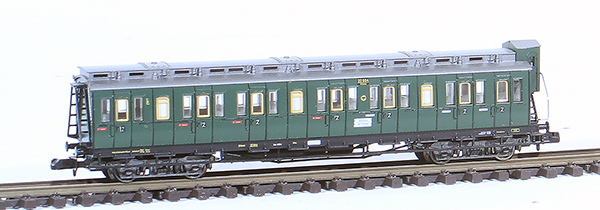 Consignment FL8085 - Fleischmann LED Lit Compartment Car with Brakemans Cab