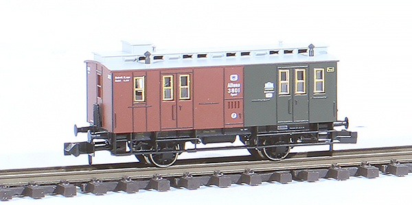 Consignment FL8880 - Fleischmann Prussian Baggage Car of the KPEV