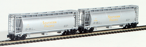 Consignment FT1009-1 - Full Throttle American 2-Piece Cylindrical Hopper Set of the Southern Pacific Railroad