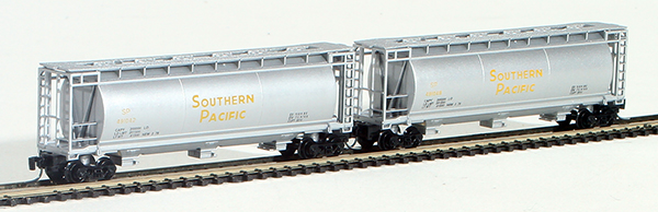 Consignment FT1009-3 - Full Throttle American 2-Piece Cylindrical Hopper Set of the Southern Pacific Railroad