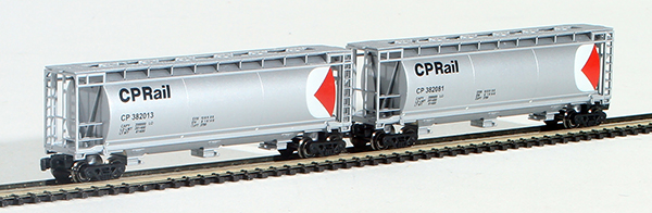 Consignment FT1031 - Full Throttle Canadian 2-Piece Cylindrical Hopper Set of the Canadian Pacific Railway