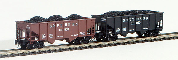 Consignment FT2007-1 - Full Throttle American 2-Piece Rib-Side Hopper Set of the Southern Railway 