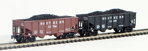 Consignment FT2007-3 - Full Throttle American 2-Piece Rib-Side Hopper Set of the Southern Railway