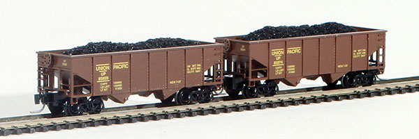 Consignment FT2009-2 - Full Throttle American 2-Piece Rib-Side Hopper Set of the Union Pacific Railroad